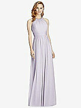 Front View Thumbnail - Moondance Cutout Open-Back Shirred Halter Maxi Dress