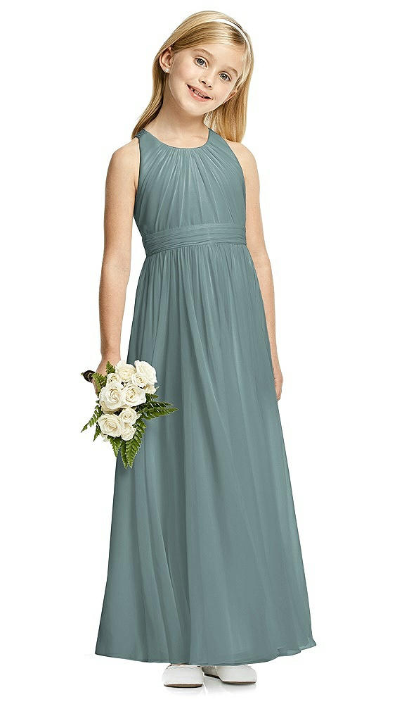 Front View - Icelandic Flower Girl Dress FL4054