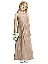 Front View Thumbnail - Topaz Flower Girl Dress FL4054