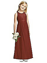 Front View Thumbnail - Auburn Moon Flower Girl Dress FL4054