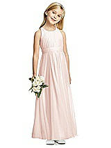 Front View Thumbnail - Blush Flower Girl Dress FL4054