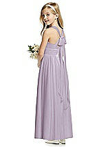 Rear View Thumbnail - Lilac Haze Flower Girl Dress FL4054