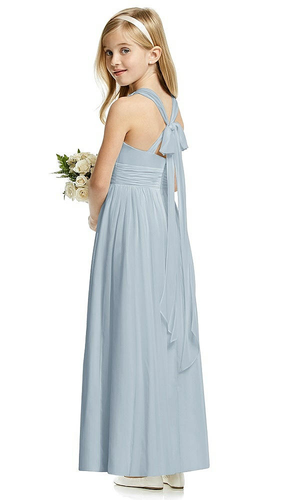 Back View - Mist Flower Girl Dress FL4054