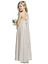 Rear View Thumbnail - Oyster Flower Girl Dress FL4054