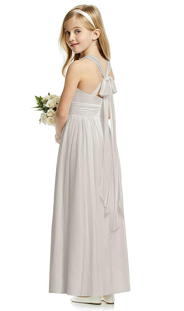 Back View - Oyster Flower Girl Dress FL4054