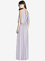 Rear View Thumbnail - Moondance Split Sleeve Backless Chiffon Maxi Dress