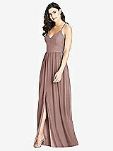 Front View Thumbnail - Sienna Criss Cross Strap Backless Maxi Dress