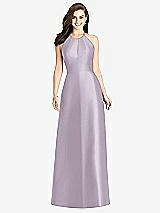 Rear View Thumbnail - Lilac Haze Bella Bridesmaids Dress BB115