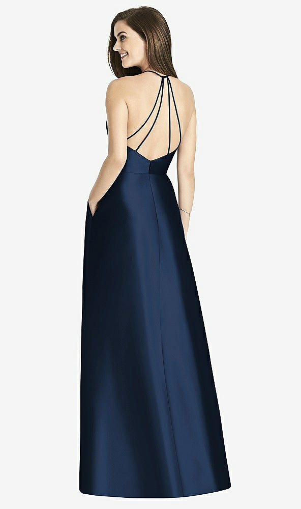 Front View - Midnight Navy Bella Bridesmaids Dress BB115