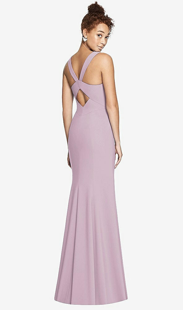 Front View - Suede Rose Bella Bridesmaids Dress BB116