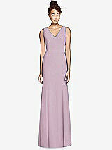 Rear View Thumbnail - Suede Rose Bella Bridesmaids Dress BB116