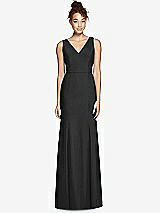 Rear View Thumbnail - Black Bella Bridesmaids Dress BB116