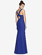 Front View Thumbnail - Cobalt Blue Bella Bridesmaids Dress BB116