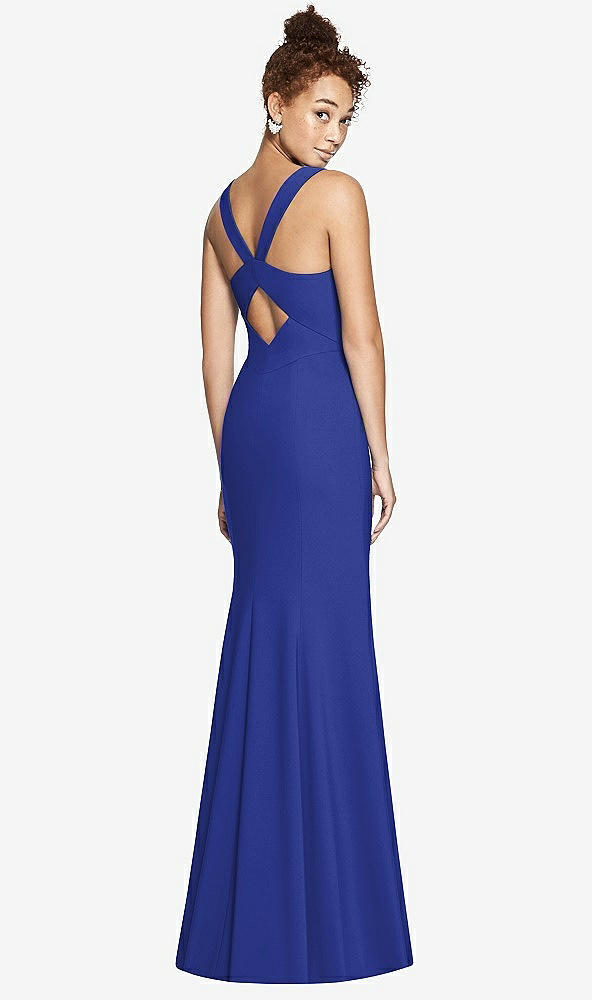 Front View - Cobalt Blue Bella Bridesmaids Dress BB116