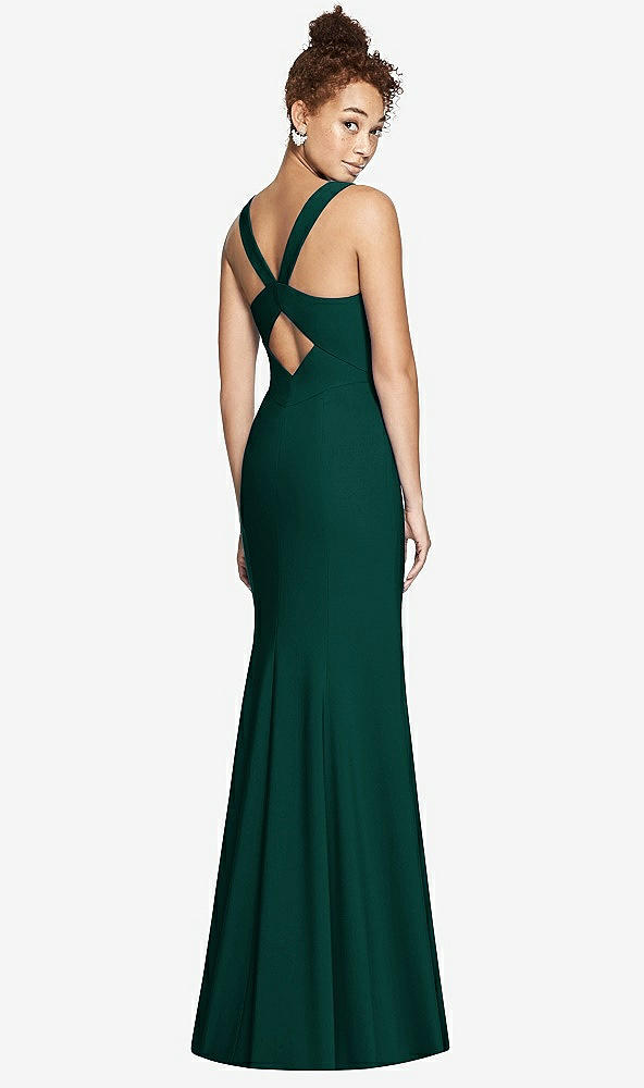 Front View - Evergreen Bella Bridesmaids Dress BB116