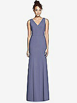 Rear View Thumbnail - French Blue Bella Bridesmaids Dress BB116