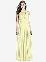 Front View Thumbnail - Butter Yellow Bella Bridesmaids Dress BB117