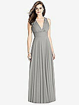 Front View Thumbnail - Chelsea Gray Bella Bridesmaids Dress BB117