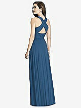 Rear View Thumbnail - Dusk Blue Bella Bridesmaids Dress BB117