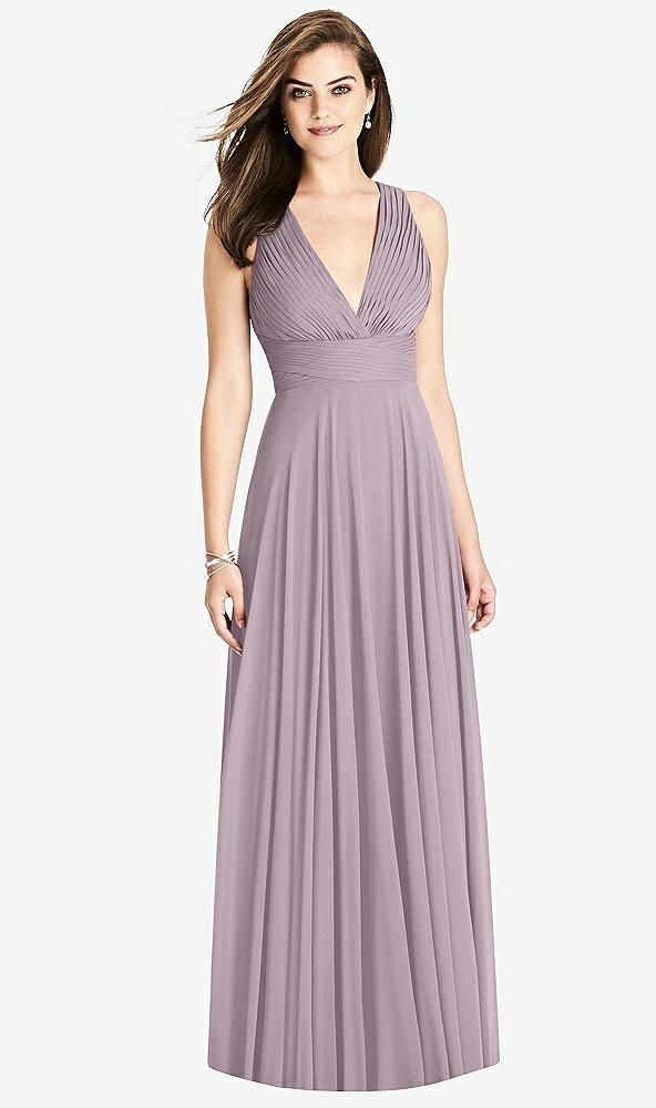 Front View - Lilac Dusk Bella Bridesmaids Dress BB117