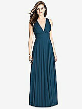 Front View Thumbnail - Atlantic Blue Bella Bridesmaids Dress BB117