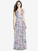 Front View Thumbnail - Butterfly Botanica Silver Dove Bella Bridesmaids Dress BB117