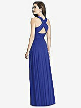 Rear View Thumbnail - Cobalt Blue Bella Bridesmaids Dress BB117