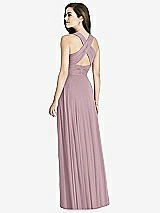 Rear View Thumbnail - Dusty Rose Bella Bridesmaids Dress BB117