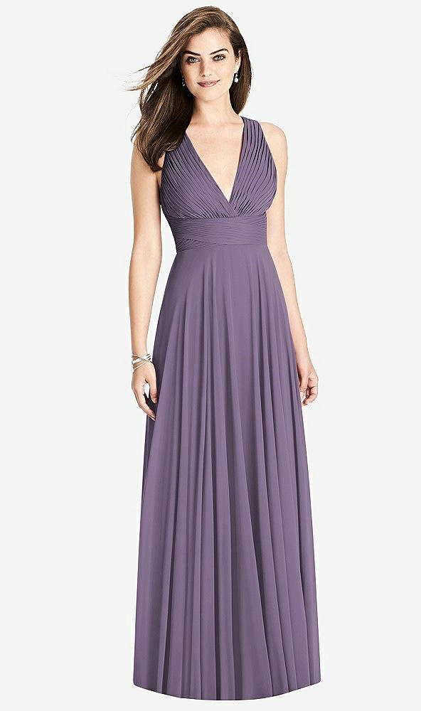 Front View - Lavender Bella Bridesmaids Dress BB117