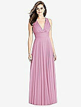 Front View Thumbnail - Powder Pink Bella Bridesmaids Dress BB117