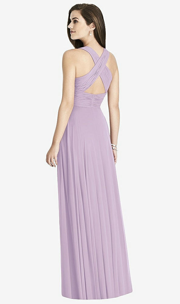 Back View - Pale Purple Bella Bridesmaids Dress BB117