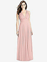 Front View Thumbnail - Rose - PANTONE Rose Quartz Bella Bridesmaids Dress BB117