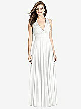 Front View Thumbnail - White Bella Bridesmaids Dress BB117