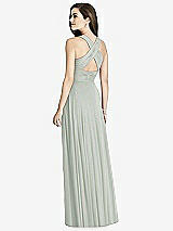 Rear View Thumbnail - Willow Green Bella Bridesmaids Dress BB117