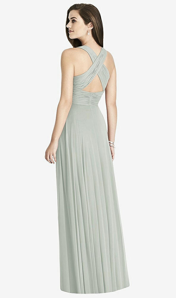 Back View - Willow Green Bella Bridesmaids Dress BB117