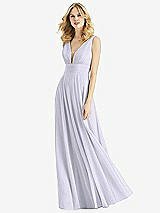 Front View Thumbnail - Silver Dove & Light Nude Bella Bridesmaids Dress BB109