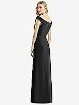 Rear View Thumbnail - Black Bella Bridesmaids Dress BB112