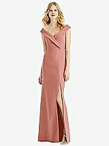 Front View Thumbnail - Desert Rose Bella Bridesmaids Dress BB112