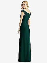 Rear View Thumbnail - Evergreen Bella Bridesmaids Dress BB112