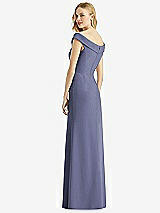 Rear View Thumbnail - French Blue Bella Bridesmaids Dress BB112