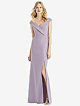 Front View Thumbnail - Lilac Haze Bella Bridesmaids Dress BB112