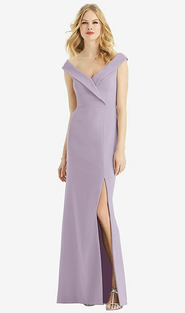 Front View - Lilac Haze Bella Bridesmaids Dress BB112