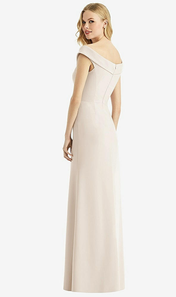 Back View - Oat Bella Bridesmaids Dress BB112