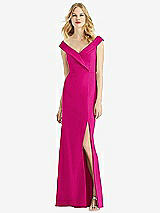 Front View Thumbnail - Think Pink Bella Bridesmaids Dress BB112