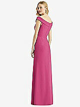 Rear View Thumbnail - Tea Rose Bella Bridesmaids Dress BB112