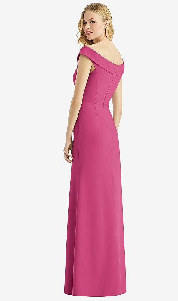 Back View - Tea Rose Bella Bridesmaids Dress BB112