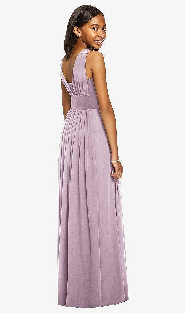 Back View - Suede Rose Dessy Collection Junior Bridesmaid Dress JR543