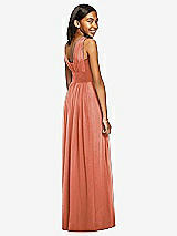 Rear View Thumbnail - Terracotta Copper Dessy Collection Junior Bridesmaid Dress JR543