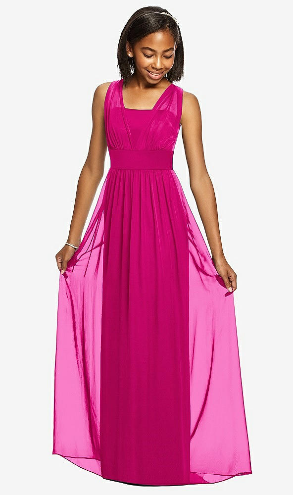 Front View - Think Pink Dessy Collection Junior Bridesmaid Dress JR543