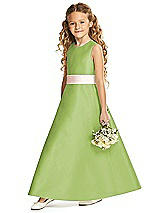 Front View Thumbnail - Mojito & Blush Flower Girl Dress FL4062